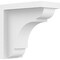 Ekena Millwork Standard Bryant Architectural Grade PVC Bracket, 5"W x 10"D x 10"H BKTP05X10X10BRY - alternate 1